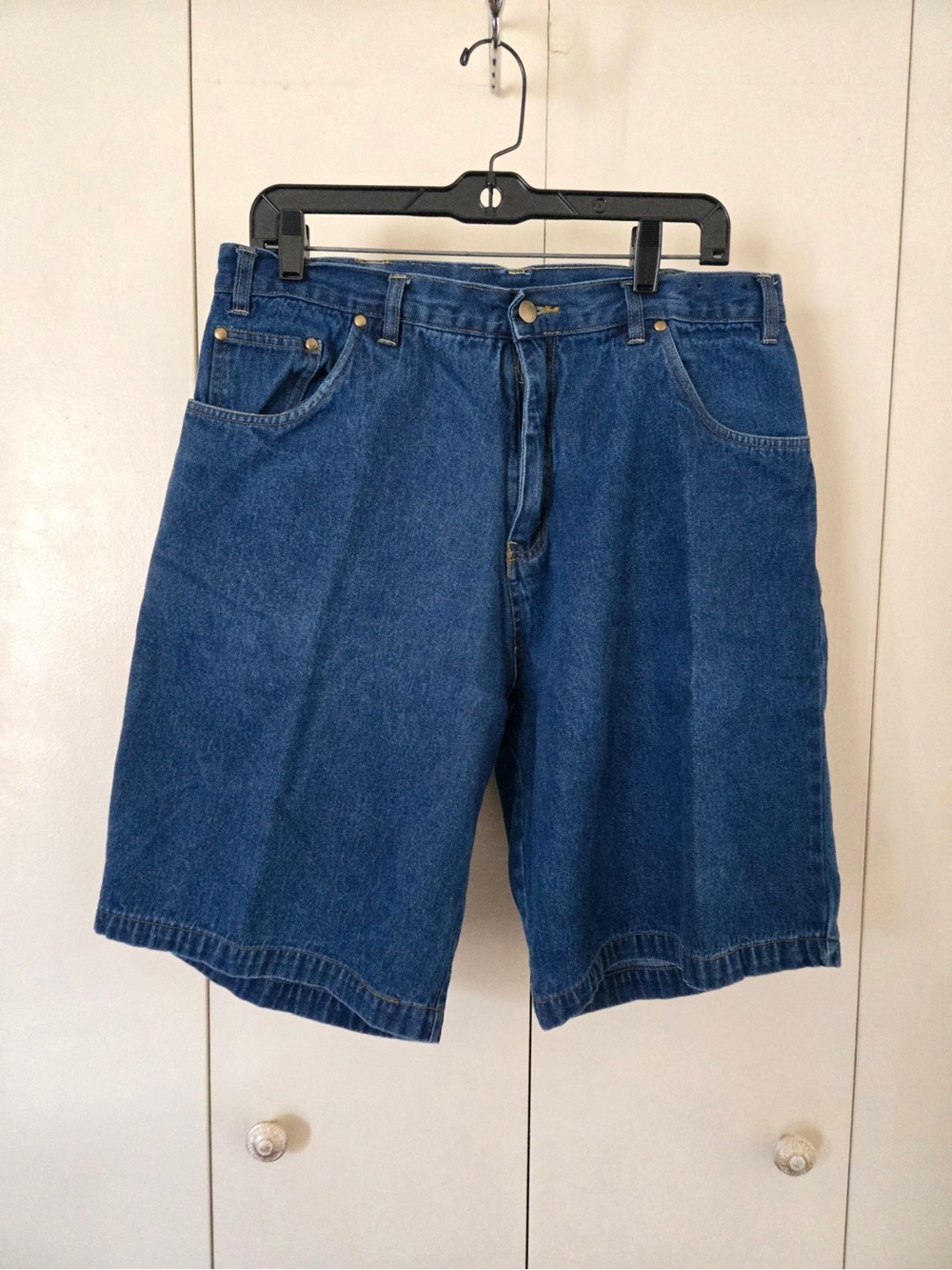 Classic Men's Denim Shorts / Jorts - Blue